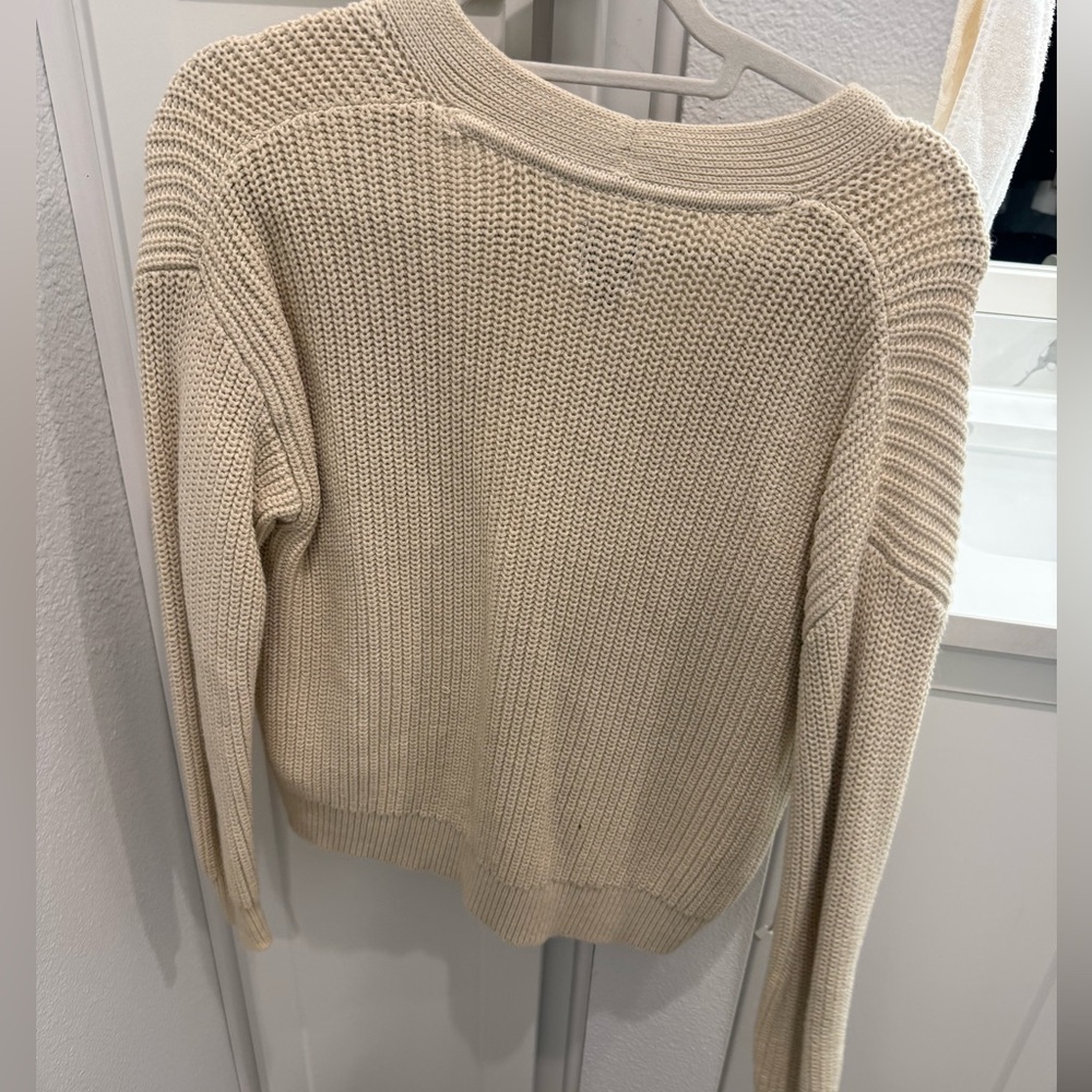 Gap Classic Cotton Rib Cardigan - Picture 3 of 4